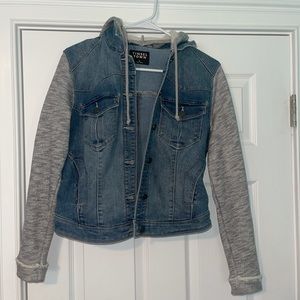 Denim Hoodie Jacket